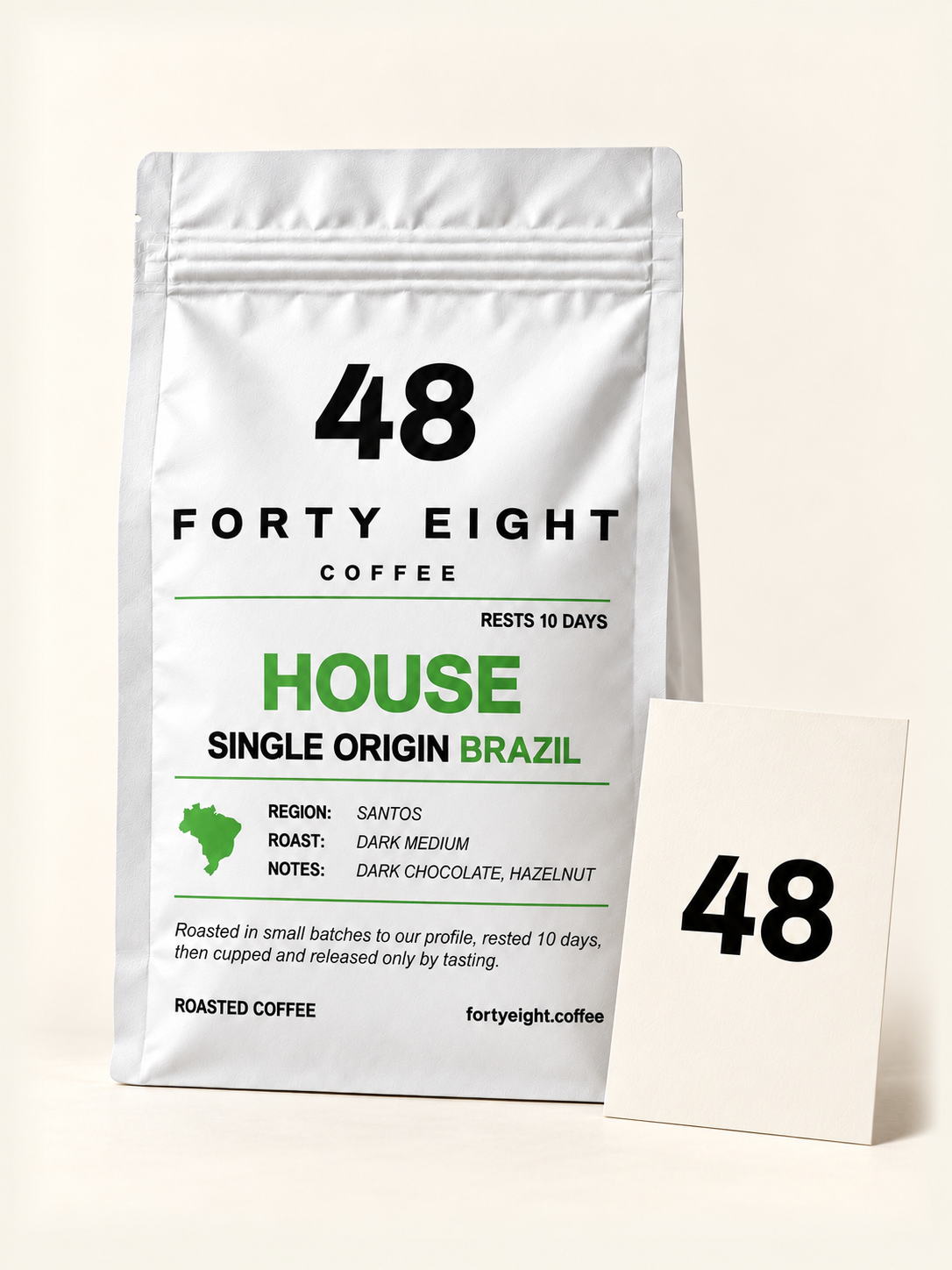 GIFT SUBSCRIPTION — white direct-print pouch