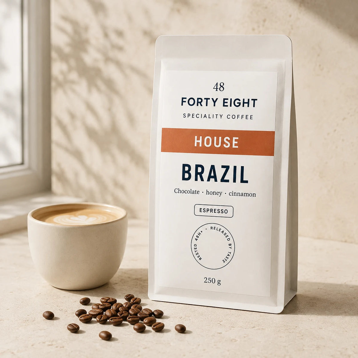 FORTY EIGHT coffee bag and delivery