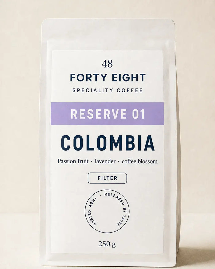 Forty Eight RESERVE 01 — Wilder Lazo Tropical Gesha — 250g bag