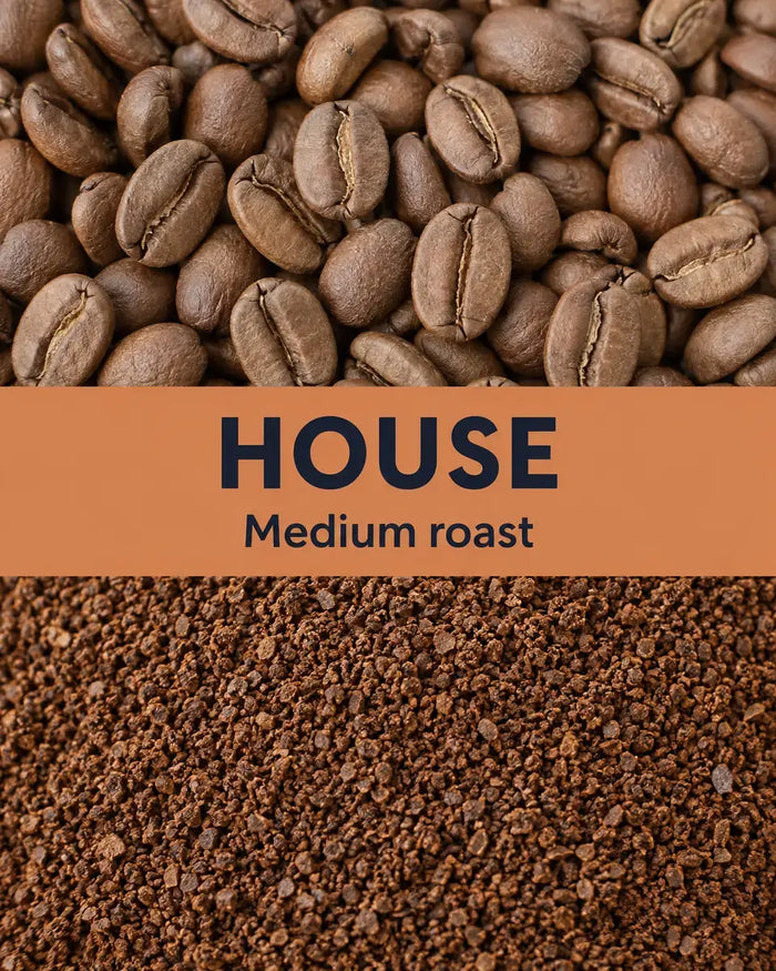 Trade House Espresso 1kg — roasted coffee beans