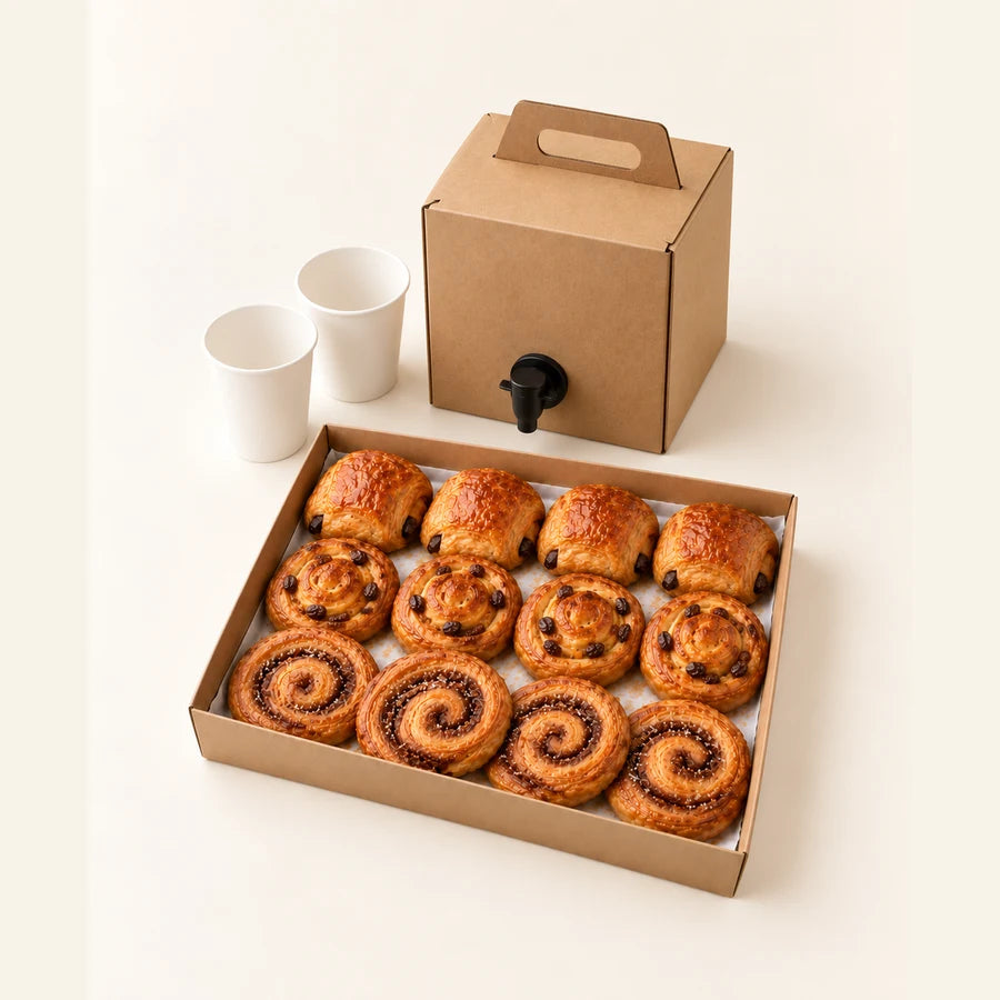 Illustrative serving suggestion: Afternoon Coffee and Sweet